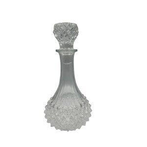 Cristal DArques-Durand Longchamp Crystal Decanter w/ Stopper Elegant Cut Design